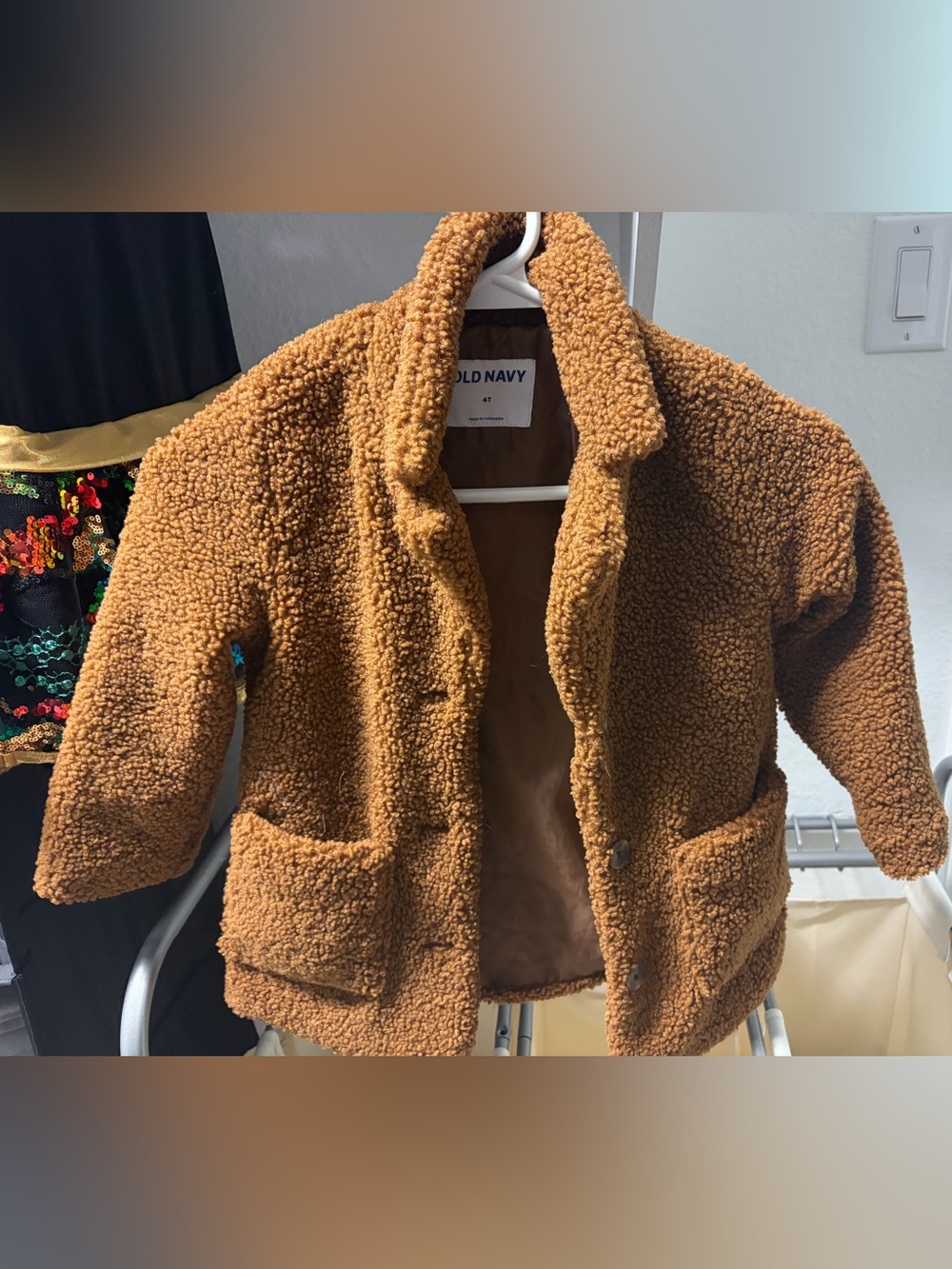 Old Navy toddler Teddy Coat